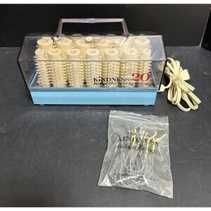 Clairol Kindness 20 Hair Setter Hot Rollers Curlers Model 761 Cable Box Denmark